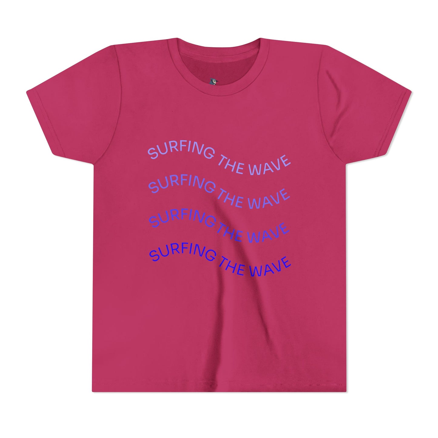 Youth Surfing The Waves Tee