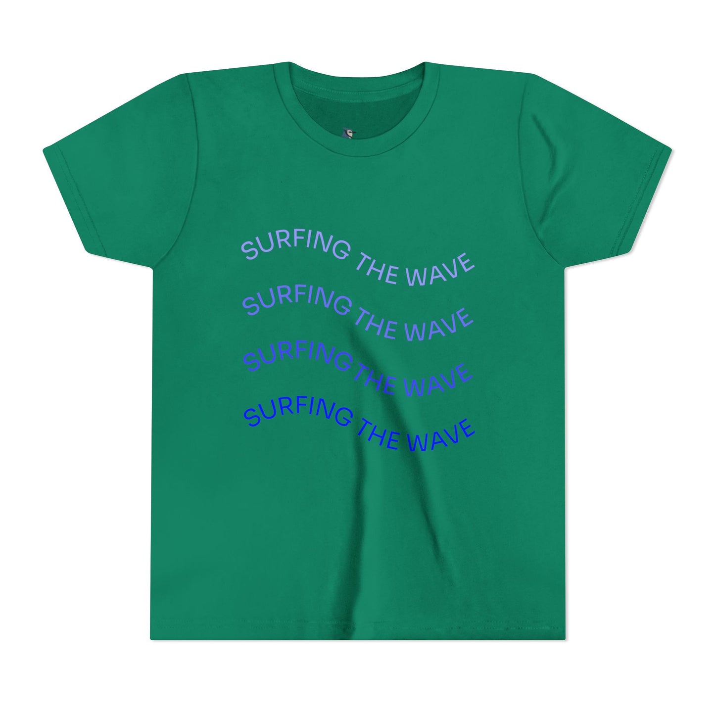 Youth Surfing The Waves Tee