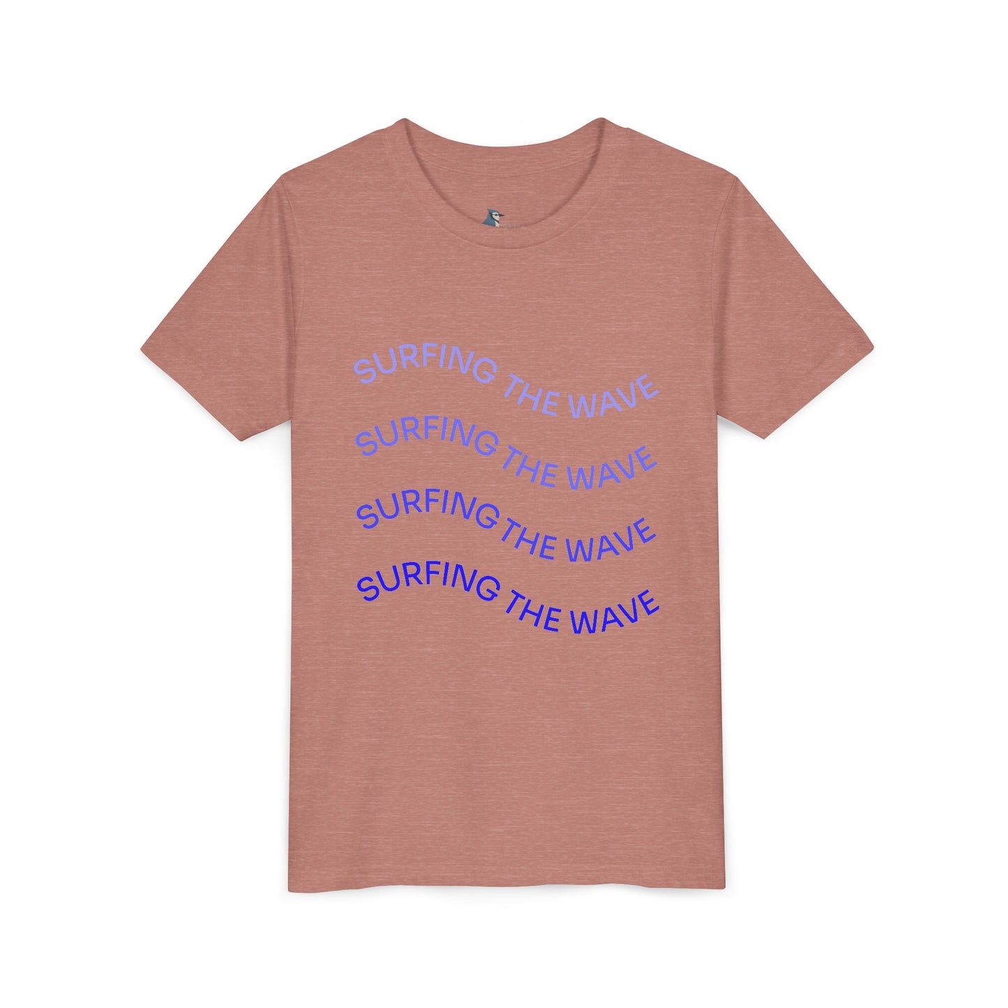 Youth Surfing The Waves Tee