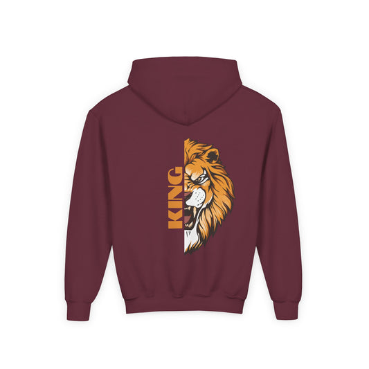 Youth King Lion Hooded Sweatshirt