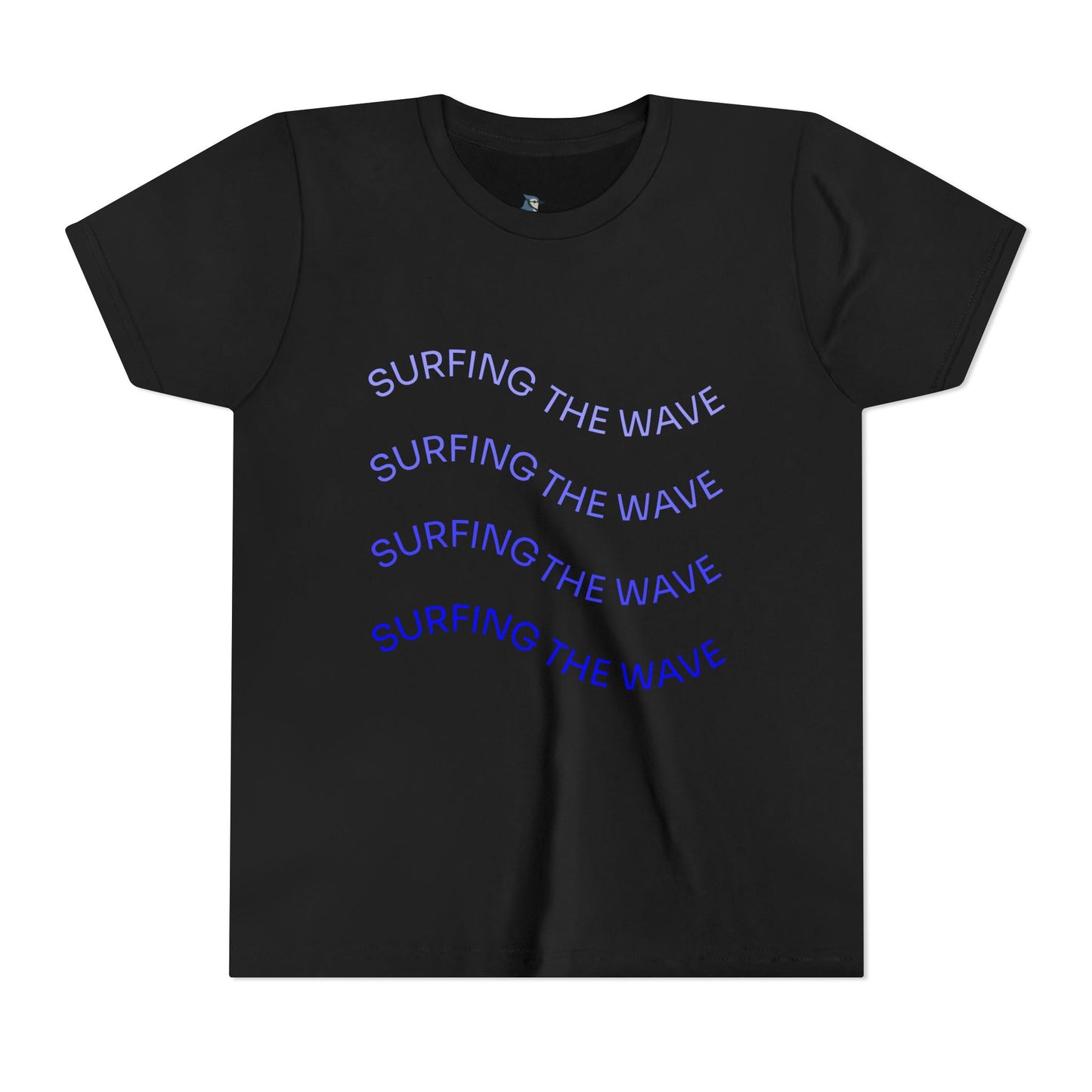 Youth Surfing The Waves Tee