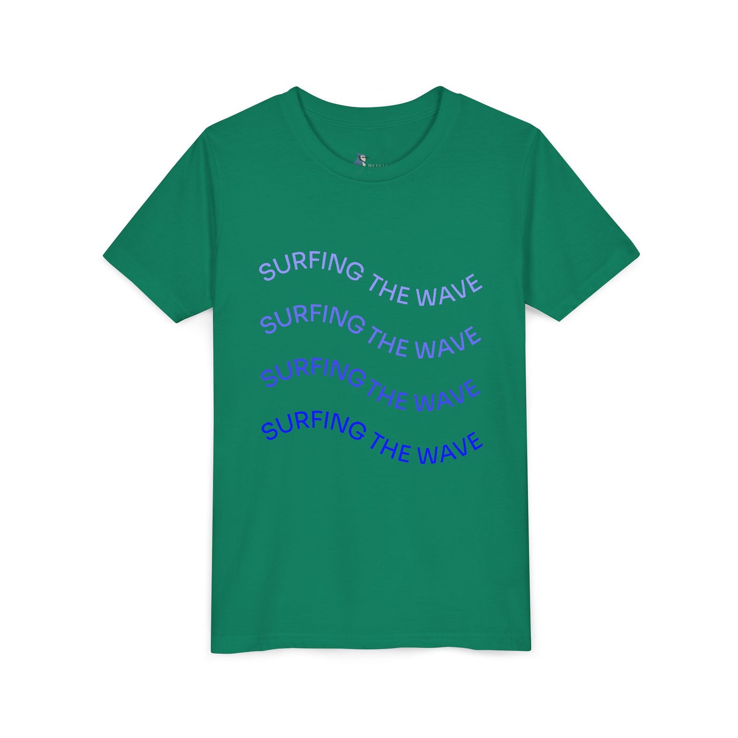 Youth Surfing The Waves Tee