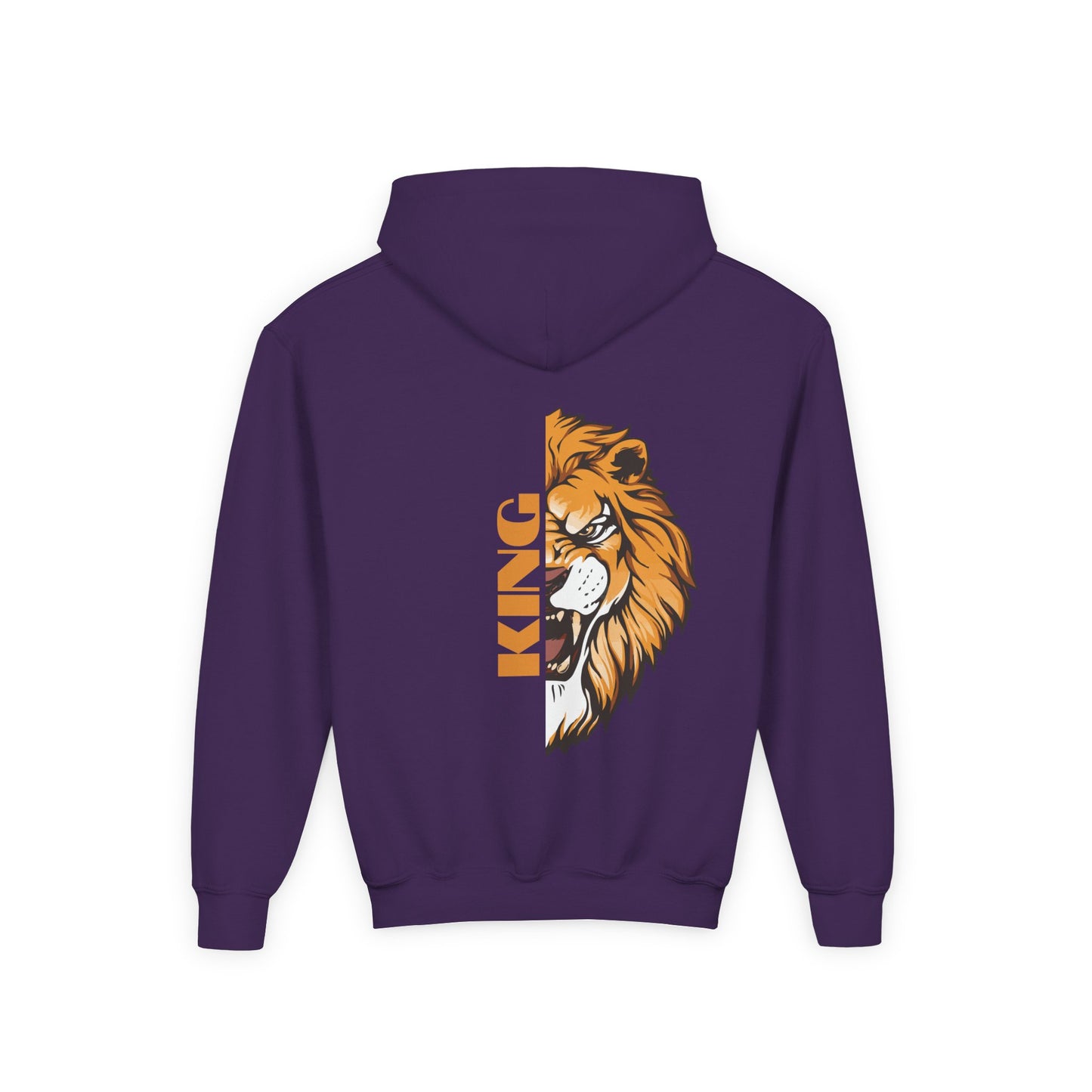 Youth King Lion Hooded Sweatshirt