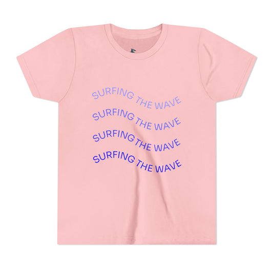 Youth Surfing The Waves Tee